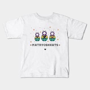 Matryoshkats Chicken Set Kids T-Shirt